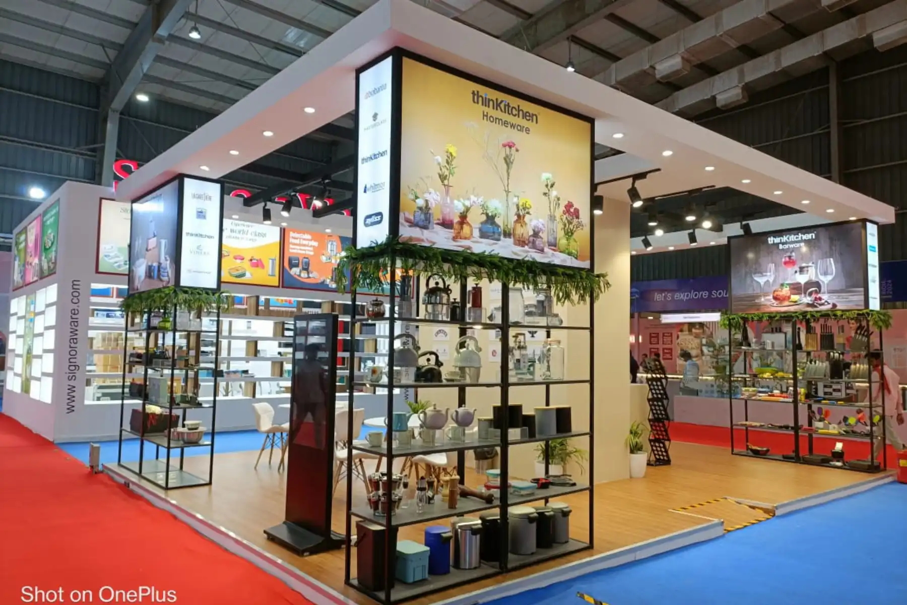 Stand build by The Propshop